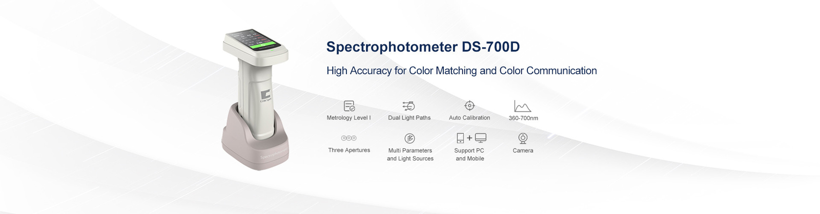 qualidade espectrofotômetro portátil da cor fábrica