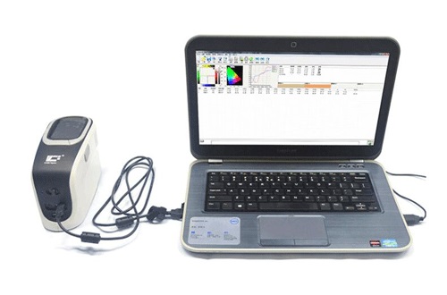 Detector portátil do espectrofotômetro da cor do CS -600 CHNSpec com a abertura do teste de 10mm
